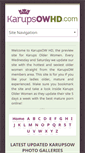 Mobile Screenshot of karupsowhd.com