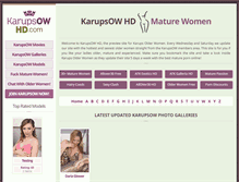 Tablet Screenshot of karupsowhd.com